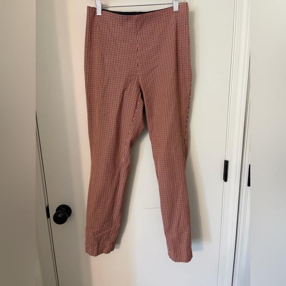 a new day women’s Rust Checkered pants